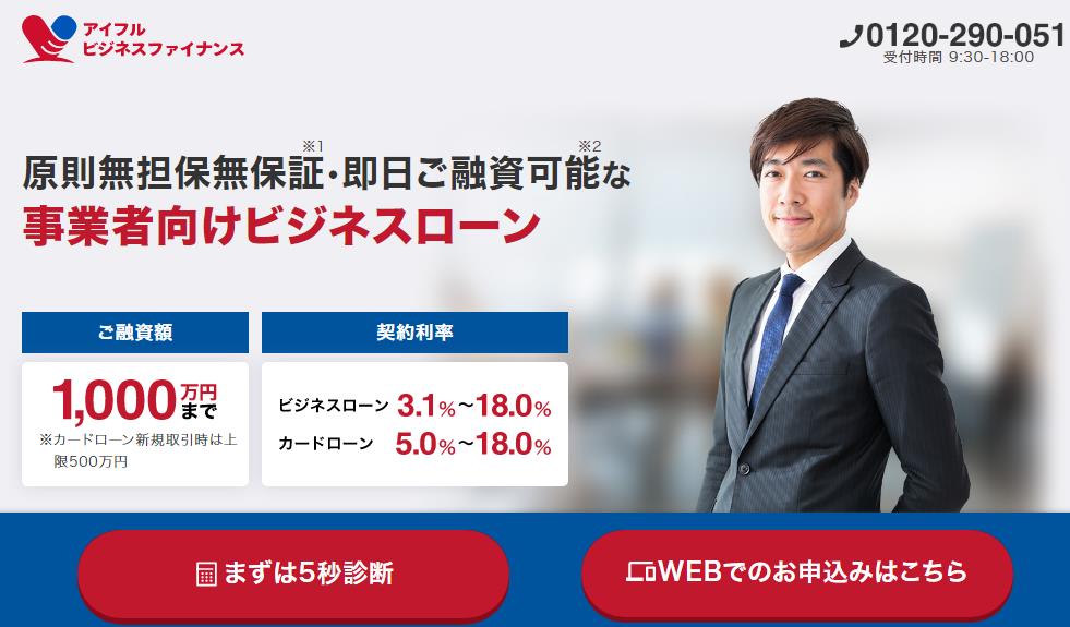 アイフルビジネスファイナンスの解説